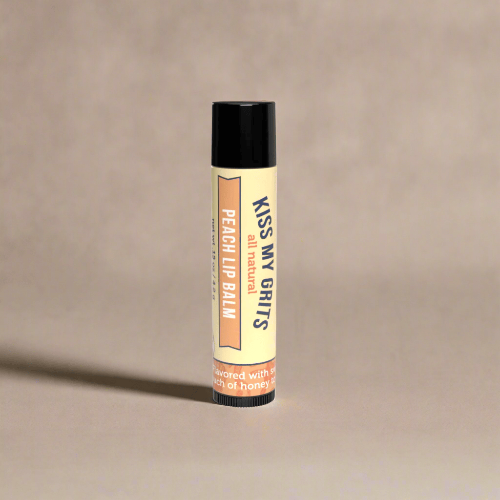 Salacia Salts Bath &amp; Body Peach Lip Balm – Sweet &amp; Juicy Hydration | Kiss My Grits