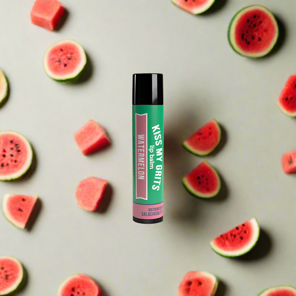 Kiss My Grits Watermelon Lip Balm - My American Goods