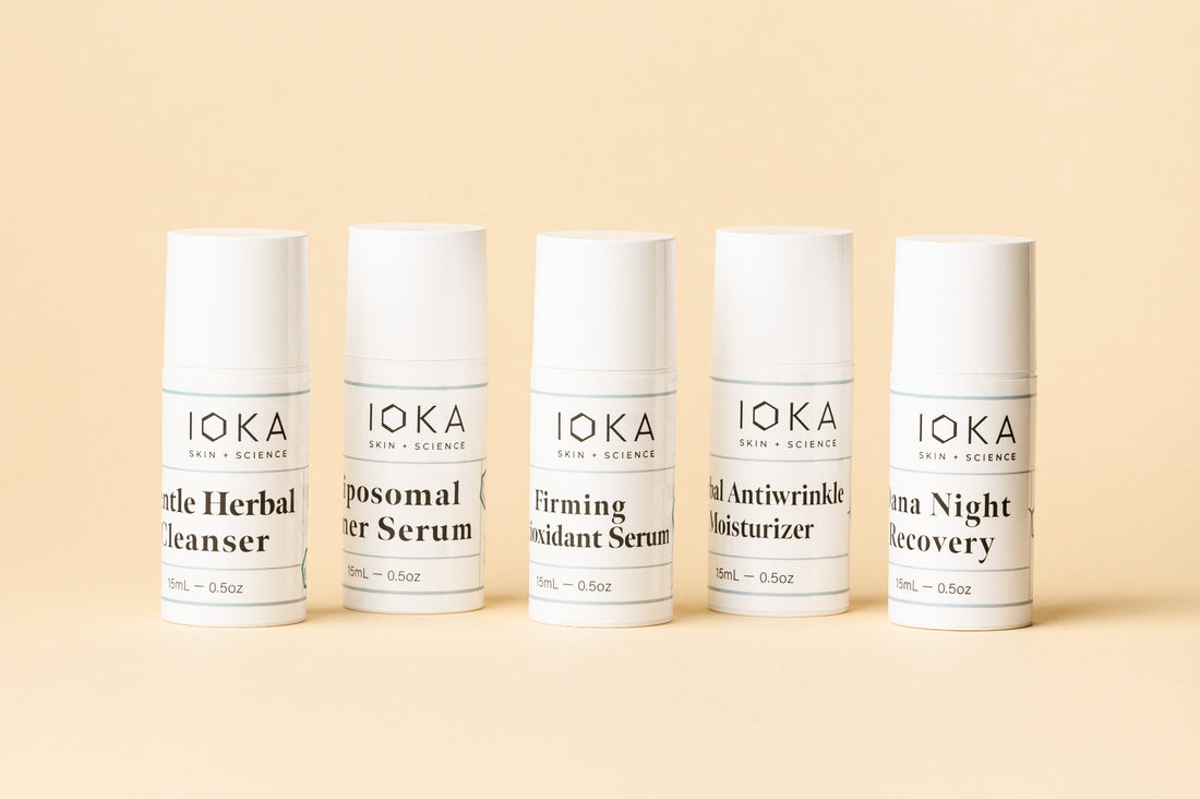 IOKA Travel Kit for Normal-to-Dry Skin