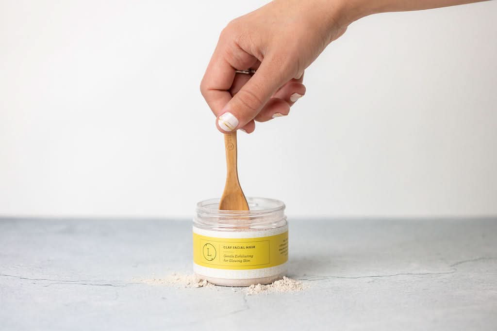 Natural Clay Facial Mask, Exfoliating Mask, Glowing skin Mask - My American Goods