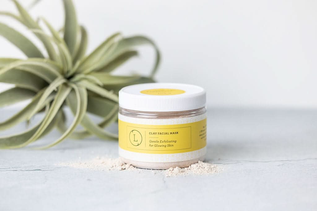Natural Clay Facial Mask, Exfoliating Mask, Glowing skin Mask - My American Goods