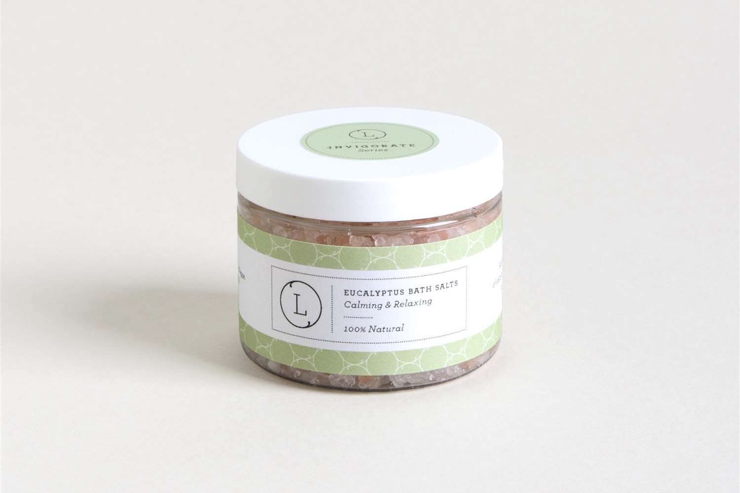 Lizush BATH BOMBS &amp; SALTS Natural Eucalyptus Bath Salts