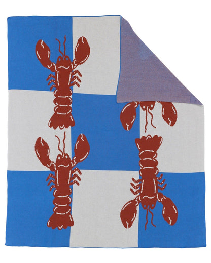 Lobster Tile - Throw Blanket