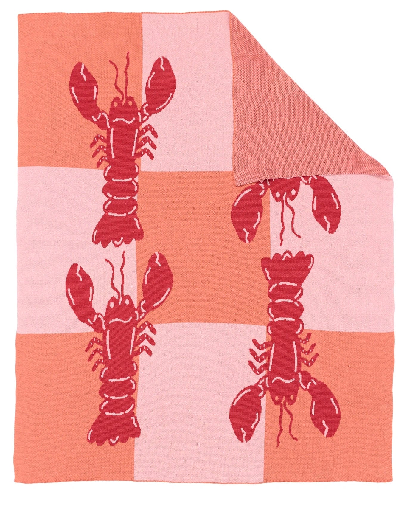 Lobster Tile - Throw Blanket