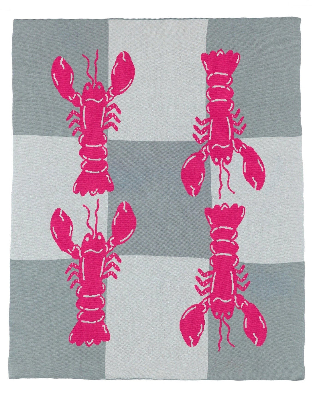 Lobster Tile - Throw Blanket
