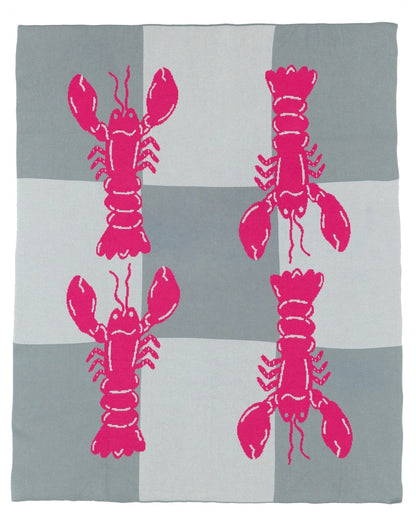 Lobster Tile - Throw Blanket