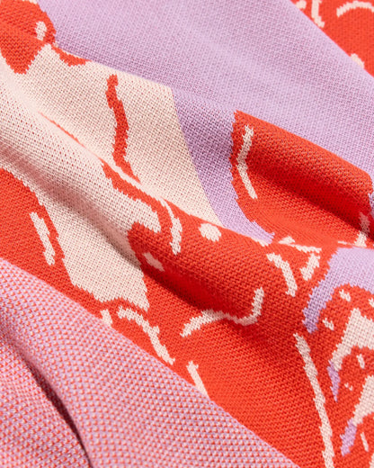 Lobster Tile - Throw Blanket