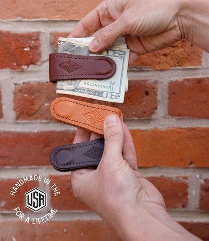 The Local Branch money clip Caramel Money Clip - USA Made