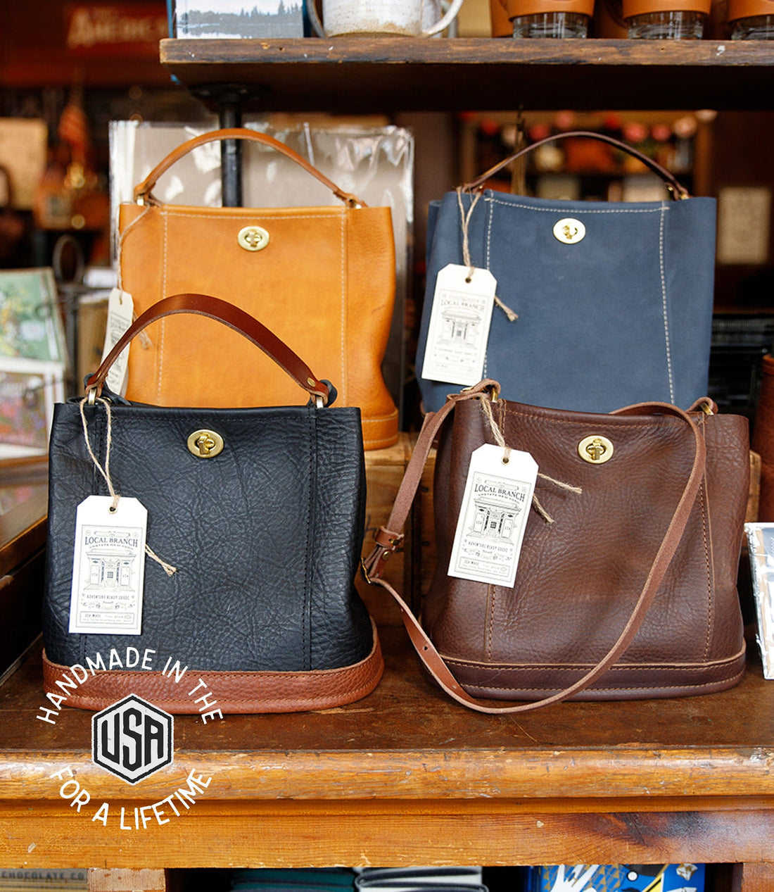 The Local Branch Handbag Sierra Convertible Handbag