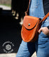 The Local Branch Leather purse Caramel Gaucho Bag - USA Made