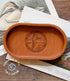 The Local Branch Leather Leather Valet - Oval