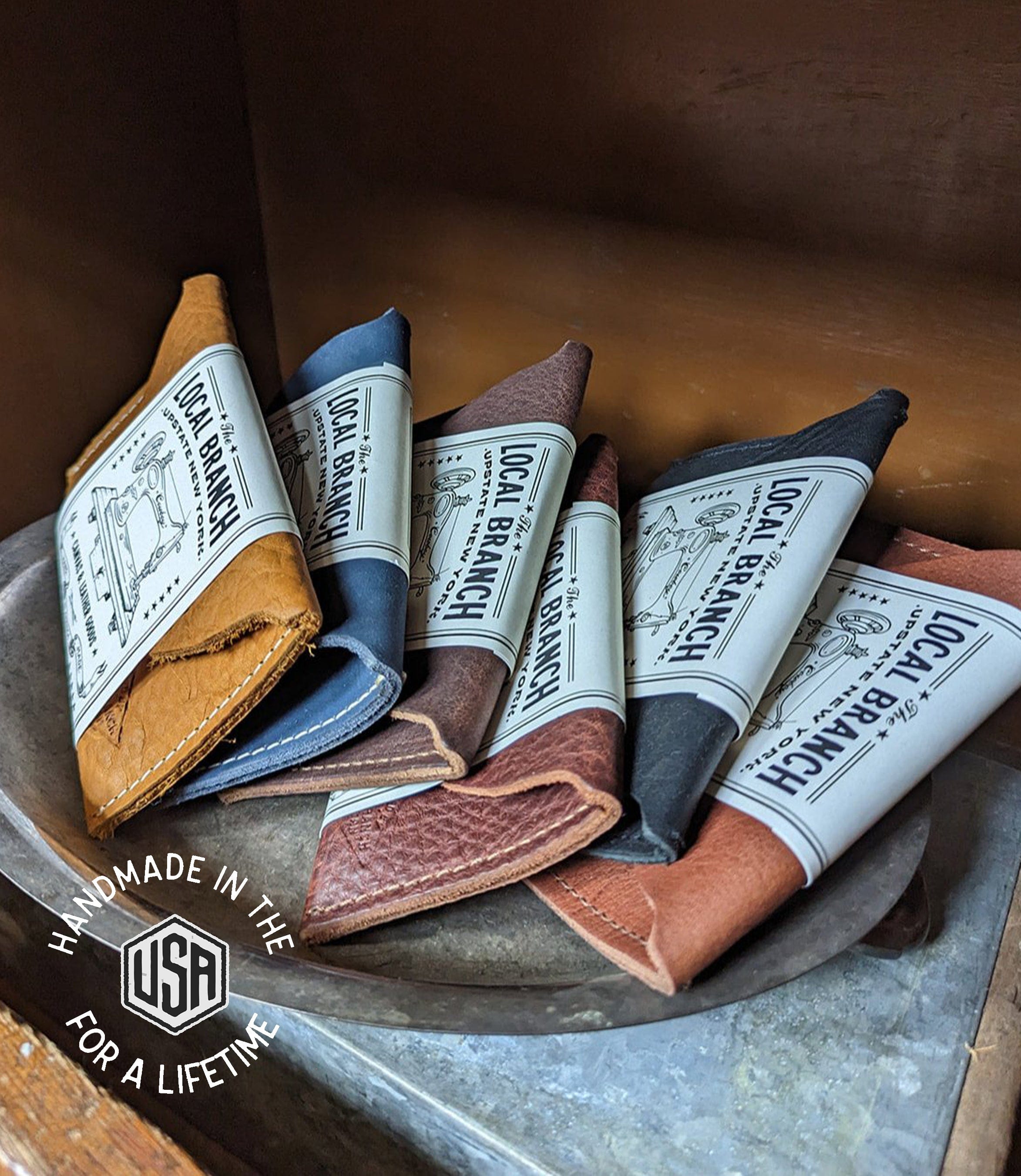 The Local Branch Leather Medicine Wallet