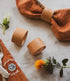 The Local Branch Leather Leather Napkin Ring