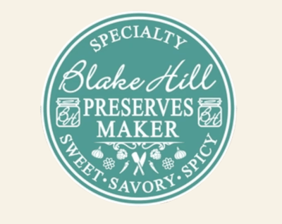 Logo of Blake Hill Preserves Maker on a beige background