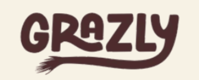 Logo of Grazly with a stylized design on a white background