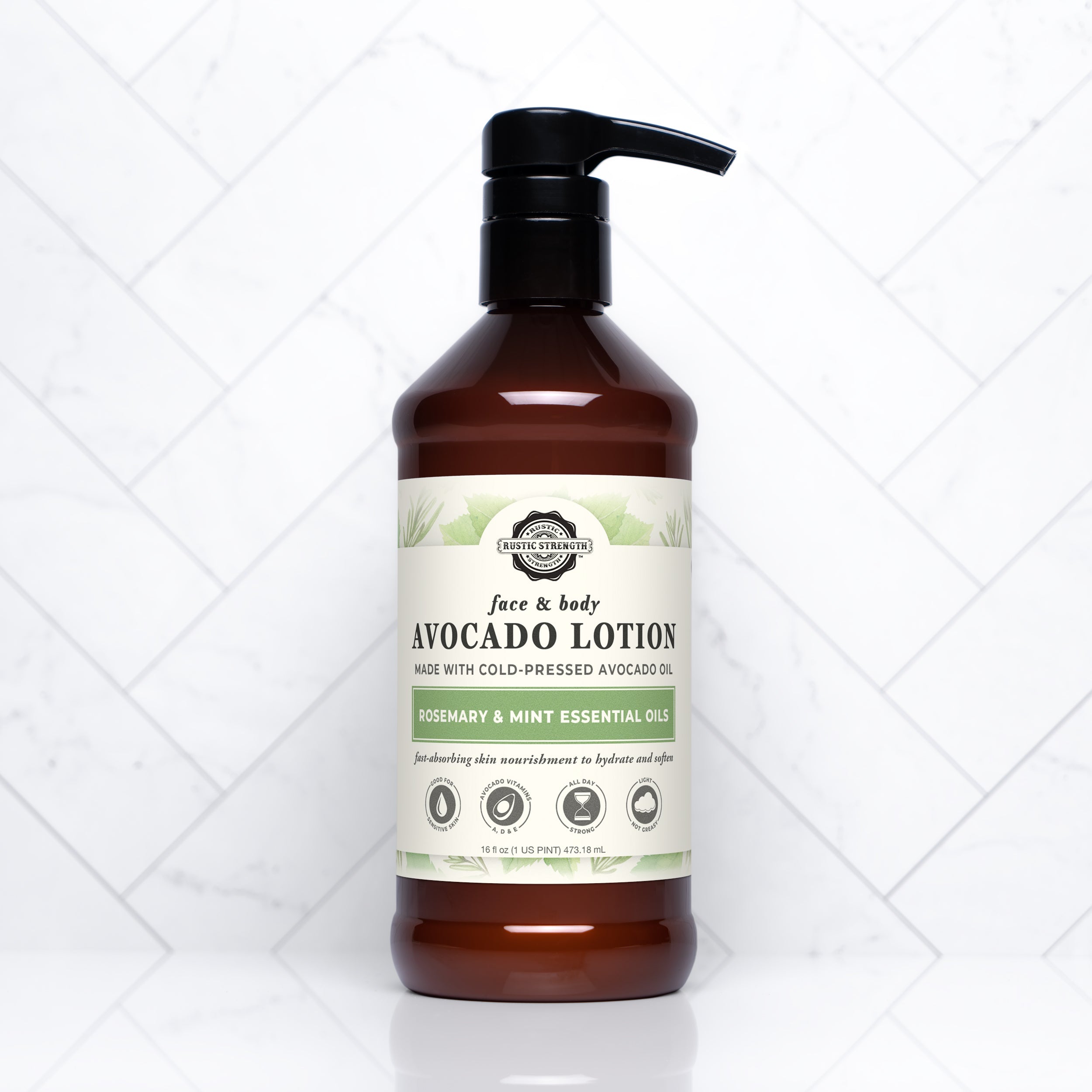 Avocado Lotion | Rosemary &amp; Mint