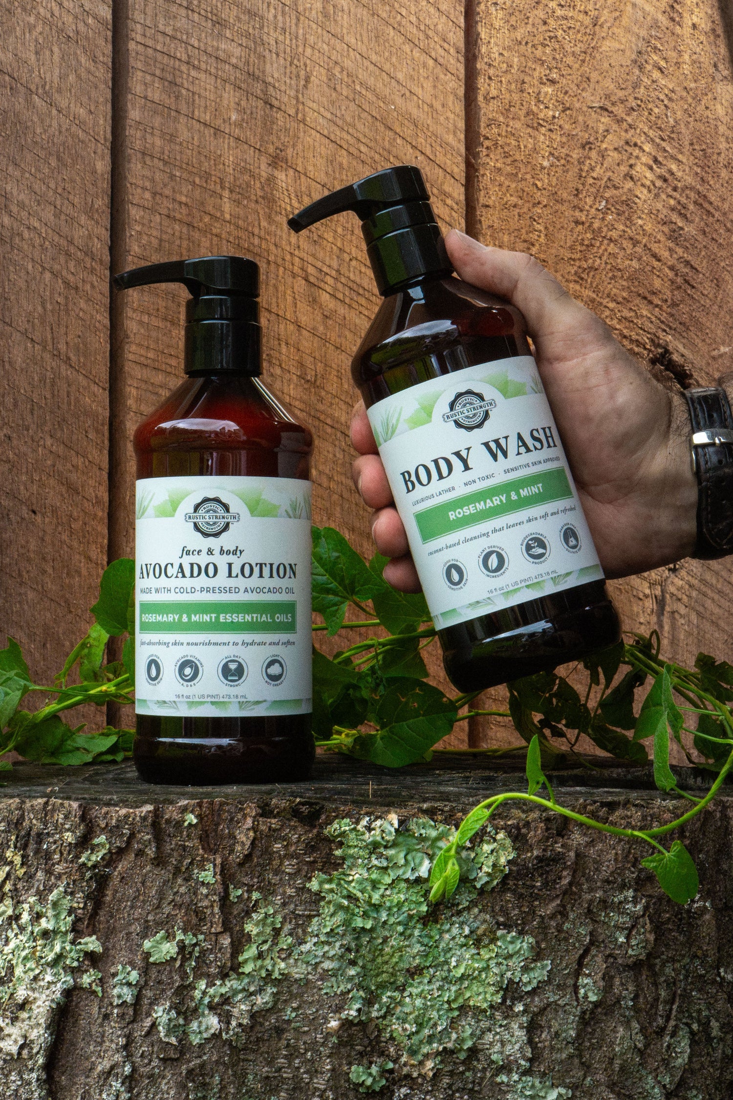 Avocado Lotion | Rosemary &amp; Mint