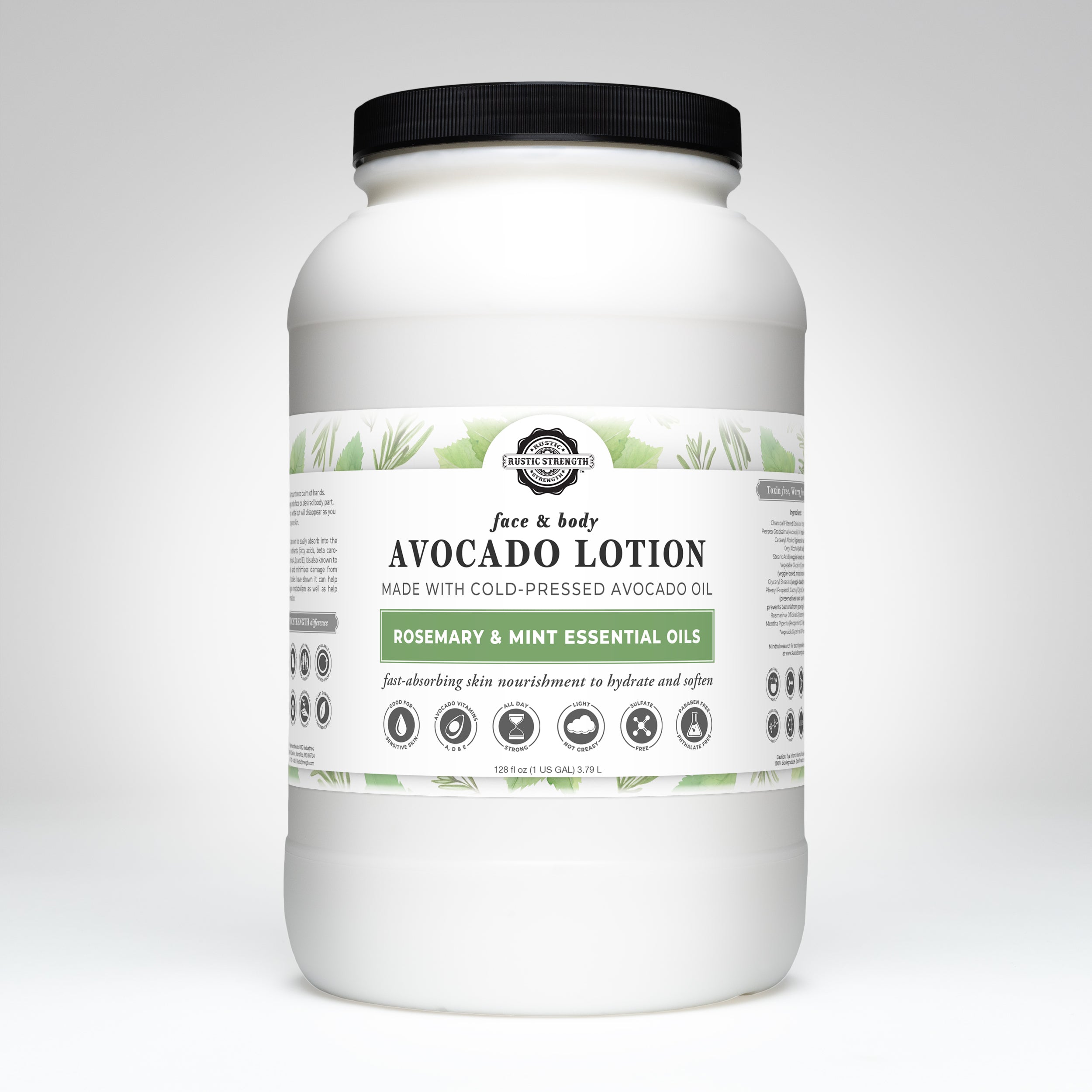 Avocado Lotion | Rosemary &amp; Mint