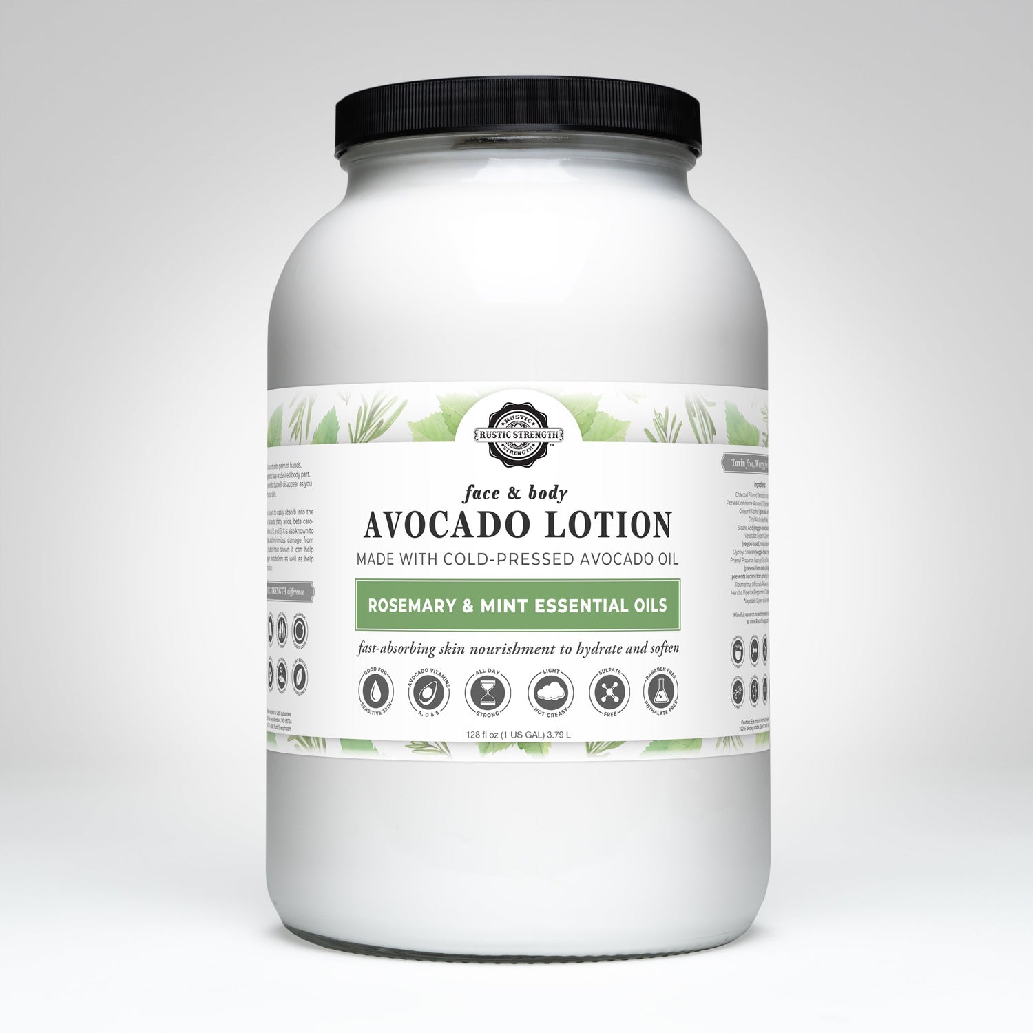 Avocado Lotion | Rosemary &amp; Mint