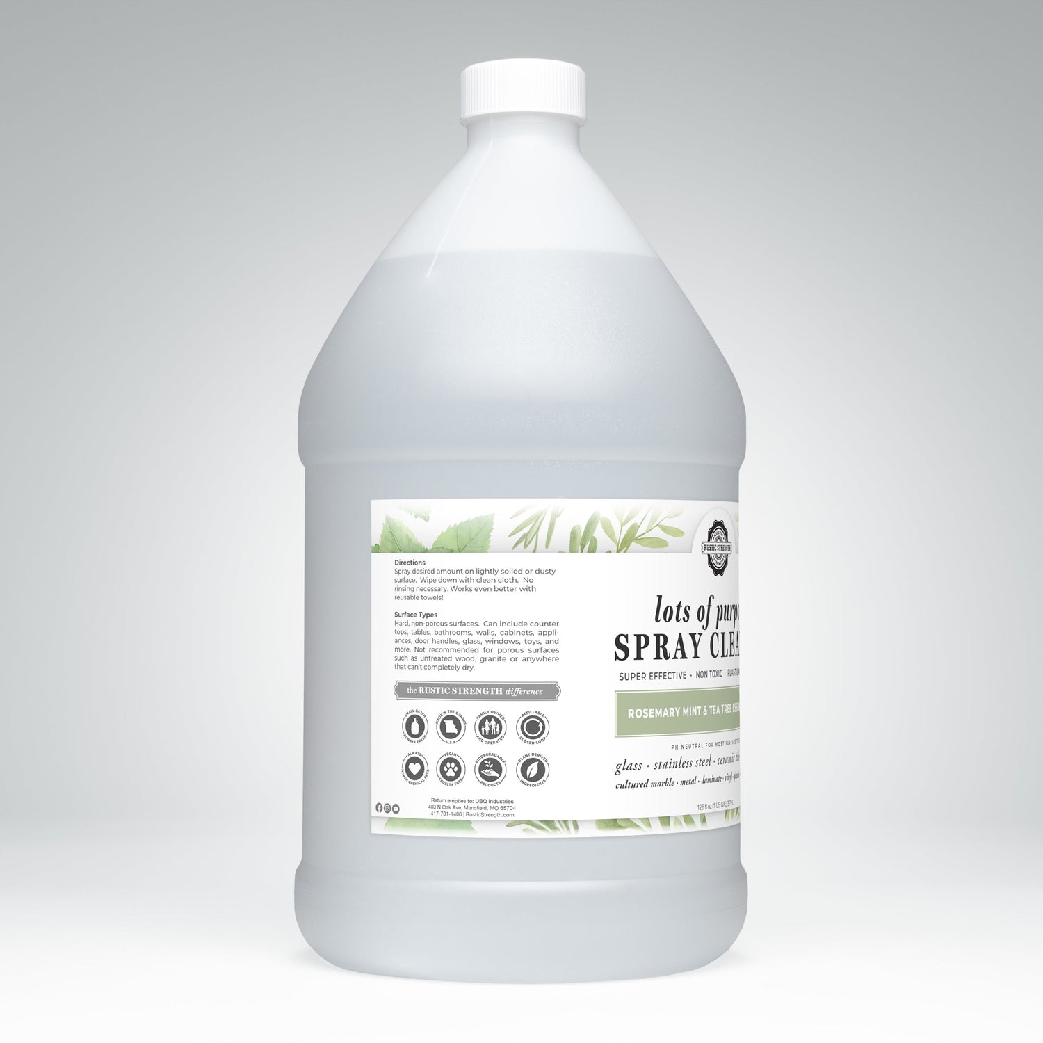 Lots of Purpose Spray Cleaner | Rosemary, Mint &amp; Tea Tree