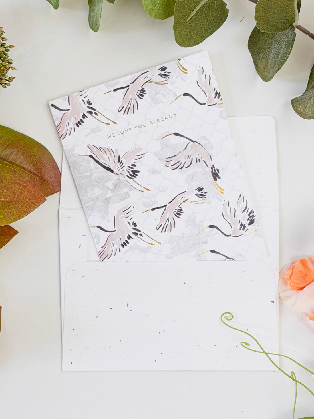 Love You Already - Seeded Baby Congratulations Card