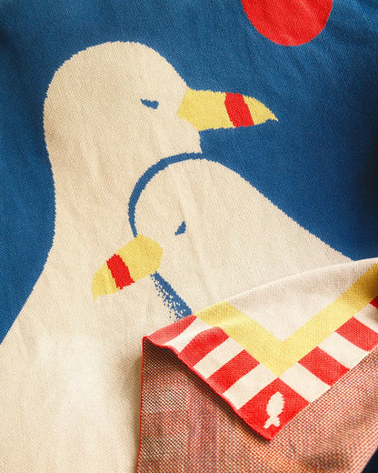 Biquette Throw Blanket Lovebirds - Throw Blanket