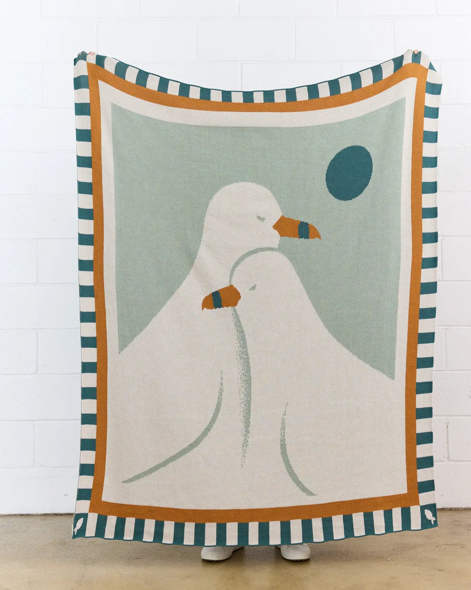 Lovebirds - Throw Blanket