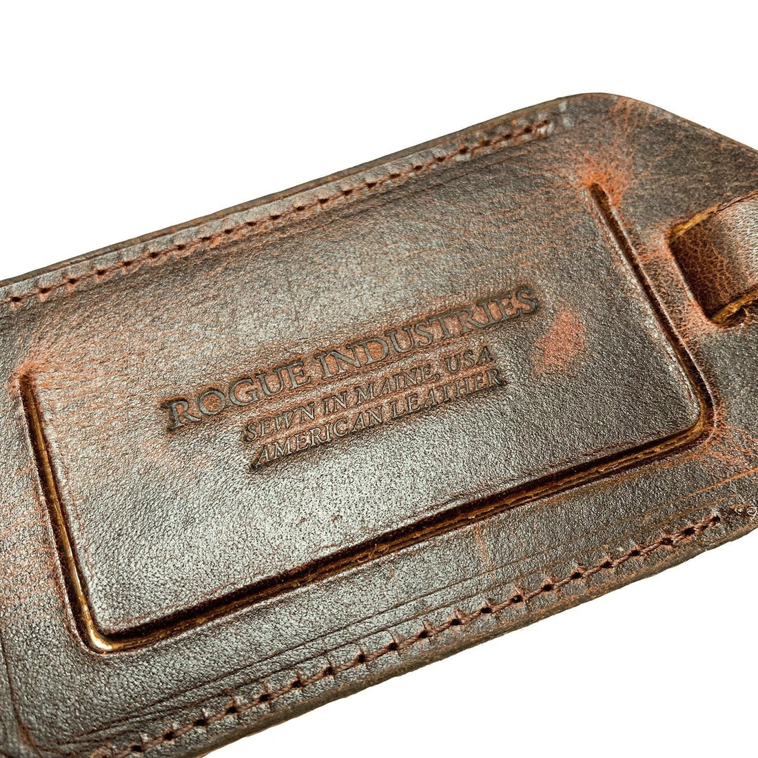 Rogue Industries Luggage Tag Rogue Leather Luggage Tag