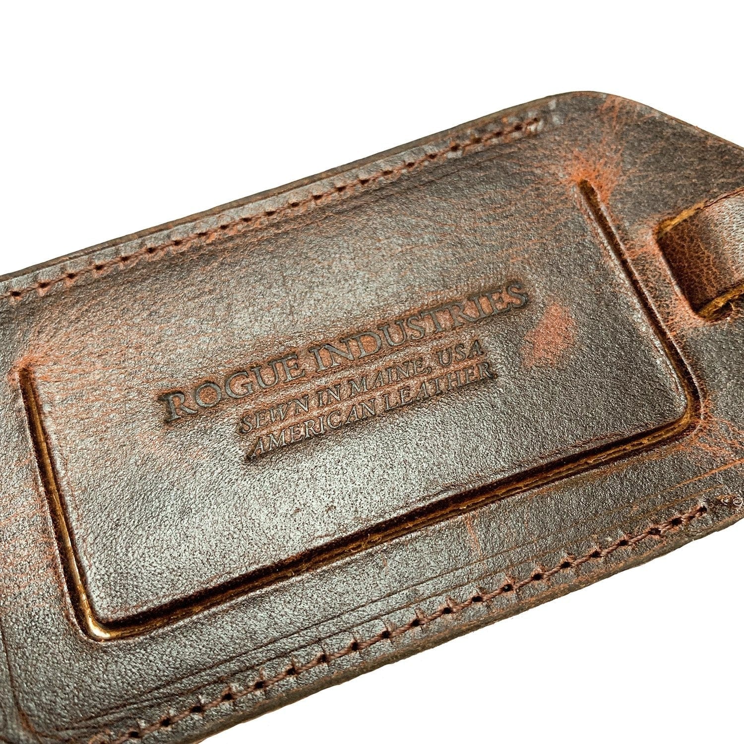 Rogue Industries Luggage Tag Rogue Leather Luggage Tag