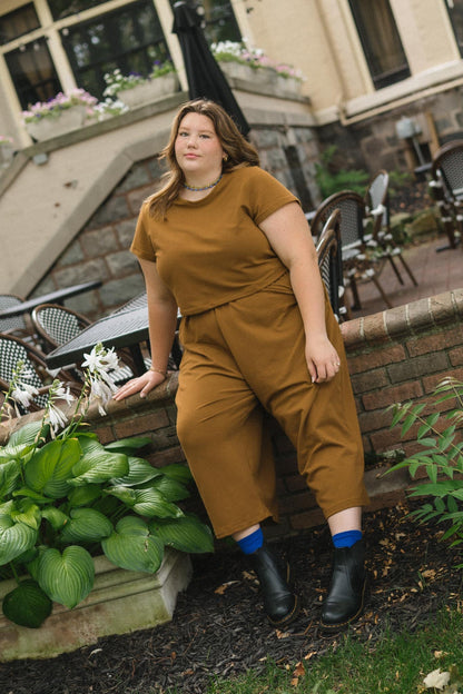 Zinat Pant in Almond