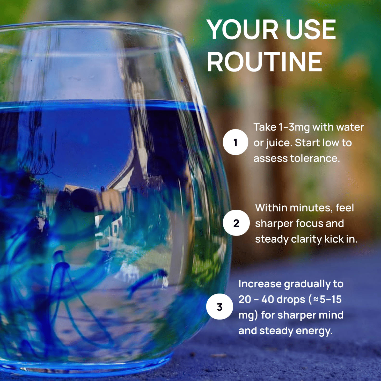 Meraki Blu USP Grade Methylene Blue 150mg