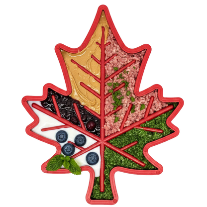 Canadian Maple Leaf Nylon Dog Chew Toy - Durable &amp; USA Made