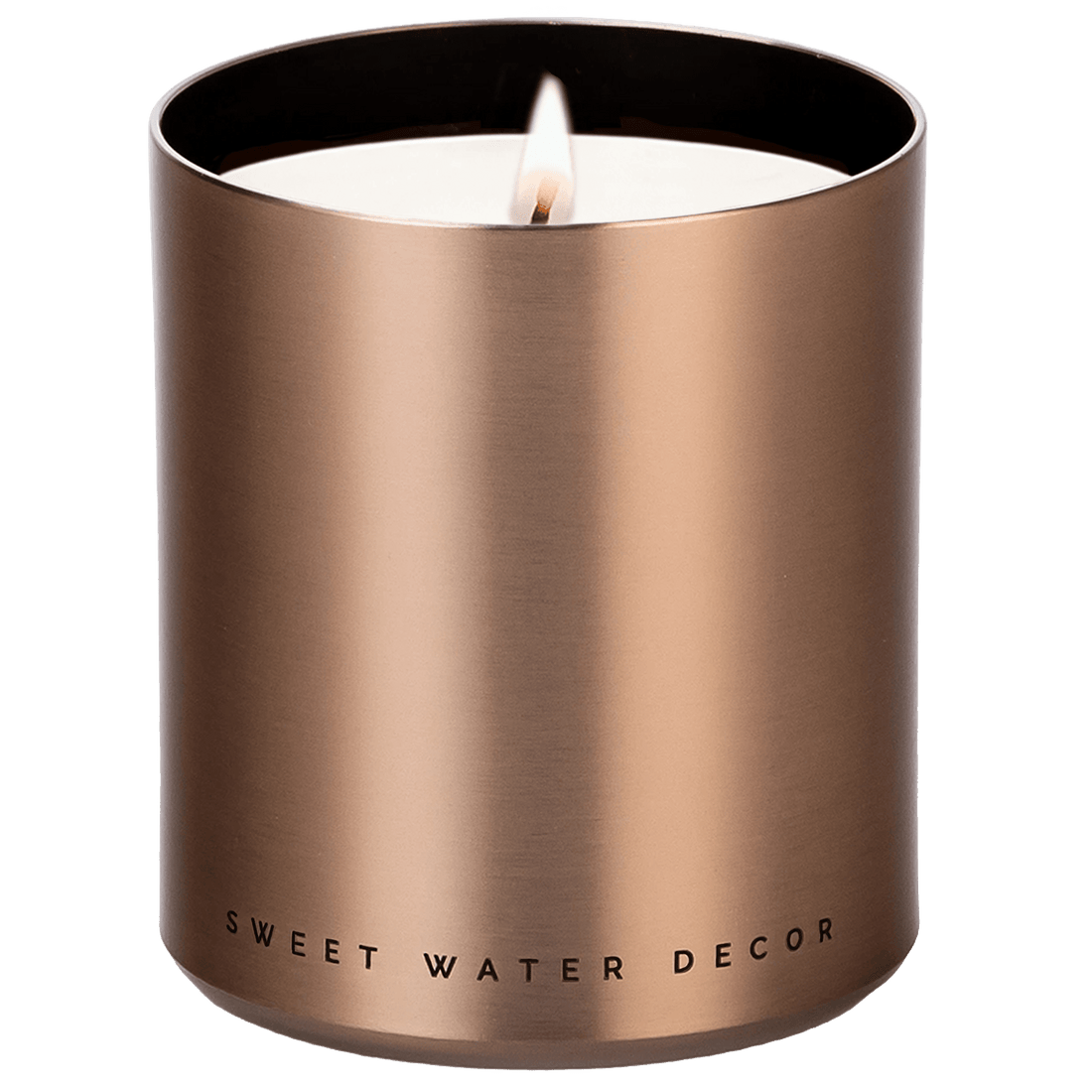 Hello Fall Soy Candle - Bronze Metal Aluminum Jar - 10 oz