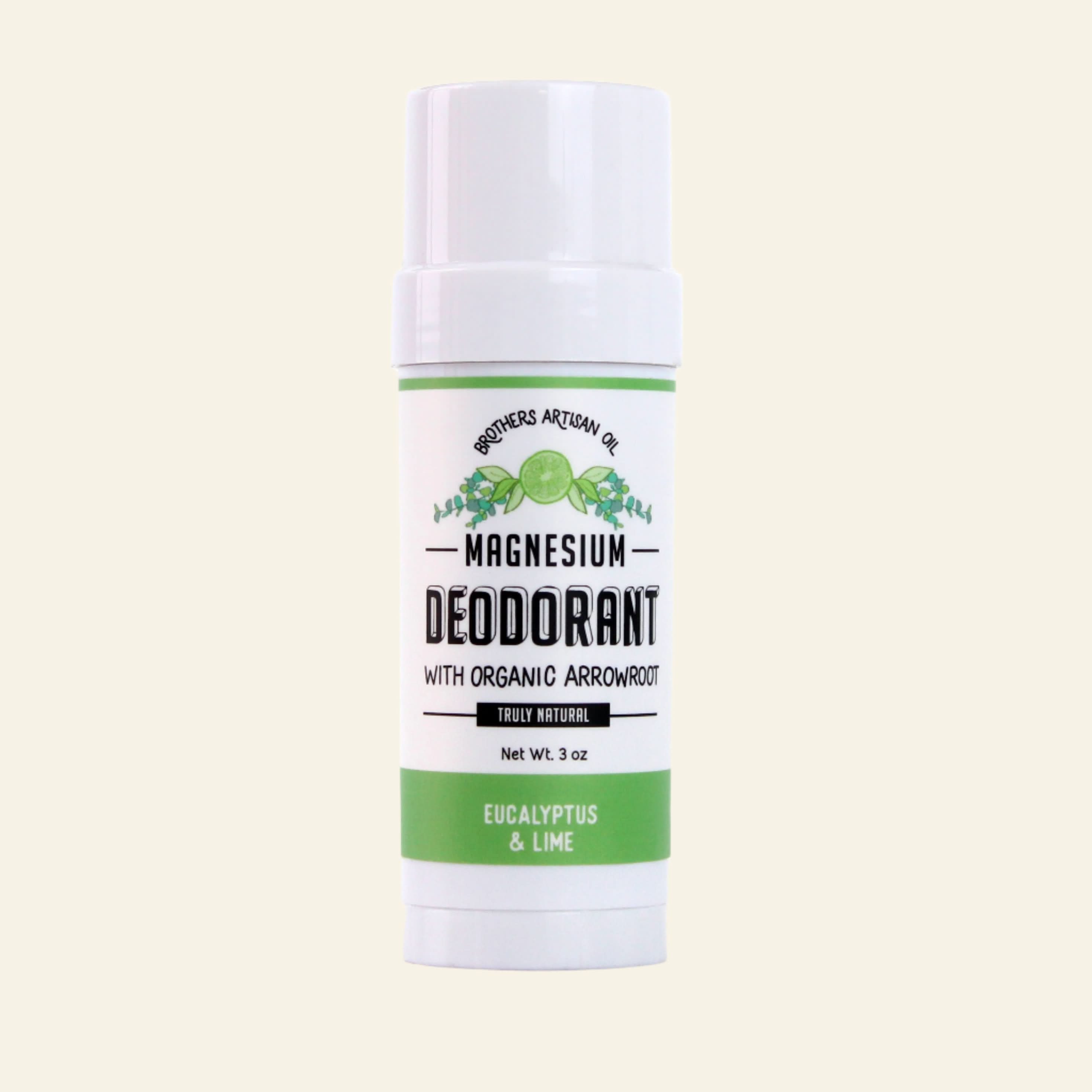 Brothers Artisan Oil The Deodorants Eucalyptus &amp; Lime Magnesium Stick Deodorant