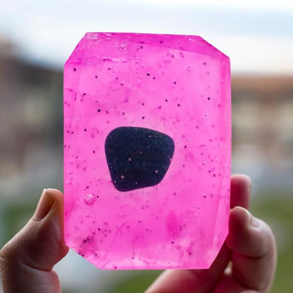 Fountain of Youth Dragon Fruit Crystal Soap
