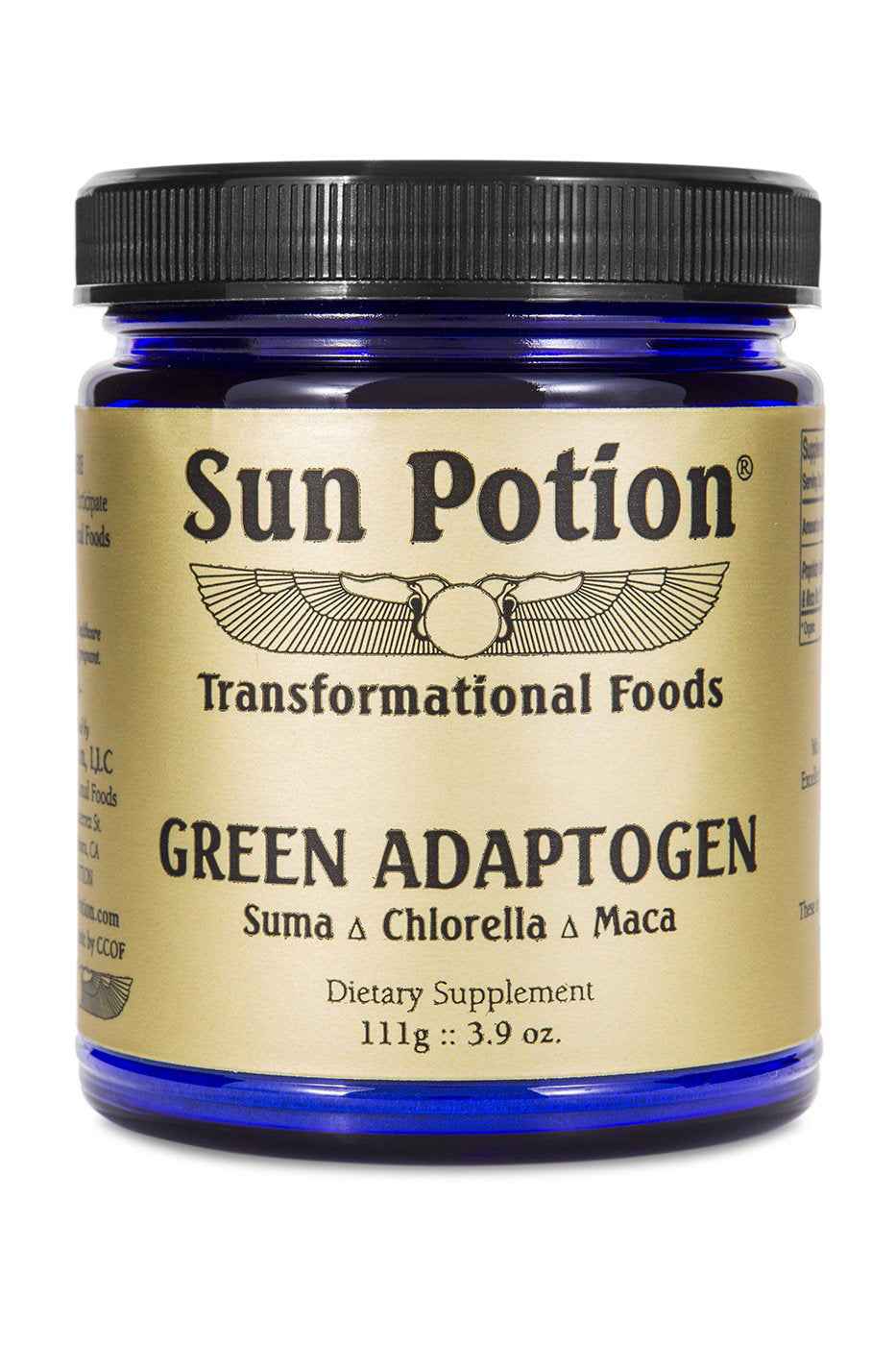 Sun Potion Adaptogen 111g Jar Green Adaptogen