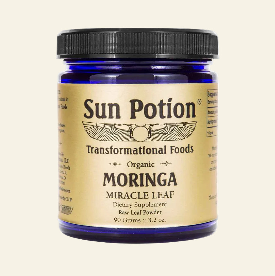 Sun Potion Adaptogen 90g Jar Moringa Leaf Powder (Organic)