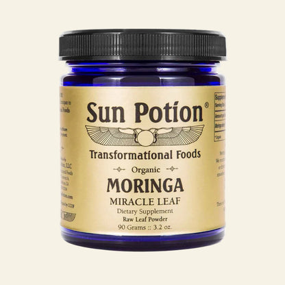 Sun Potion Adaptogen 90g Jar Moringa Leaf Powder (Organic)