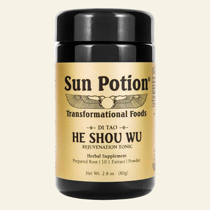Sun Potion Adaptogen 80g Jar He Shou Wu (Wildcrafted)