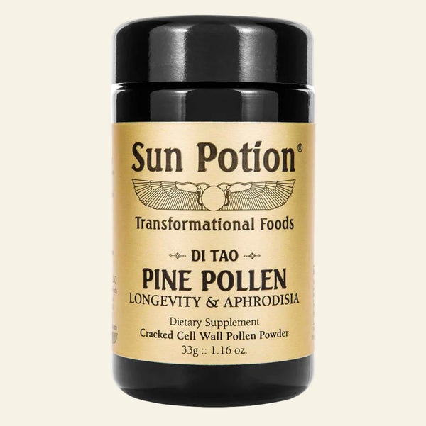 Sun Potion Adaptogen 33g Jar Mason Pine Pollen (Wildcrafted)