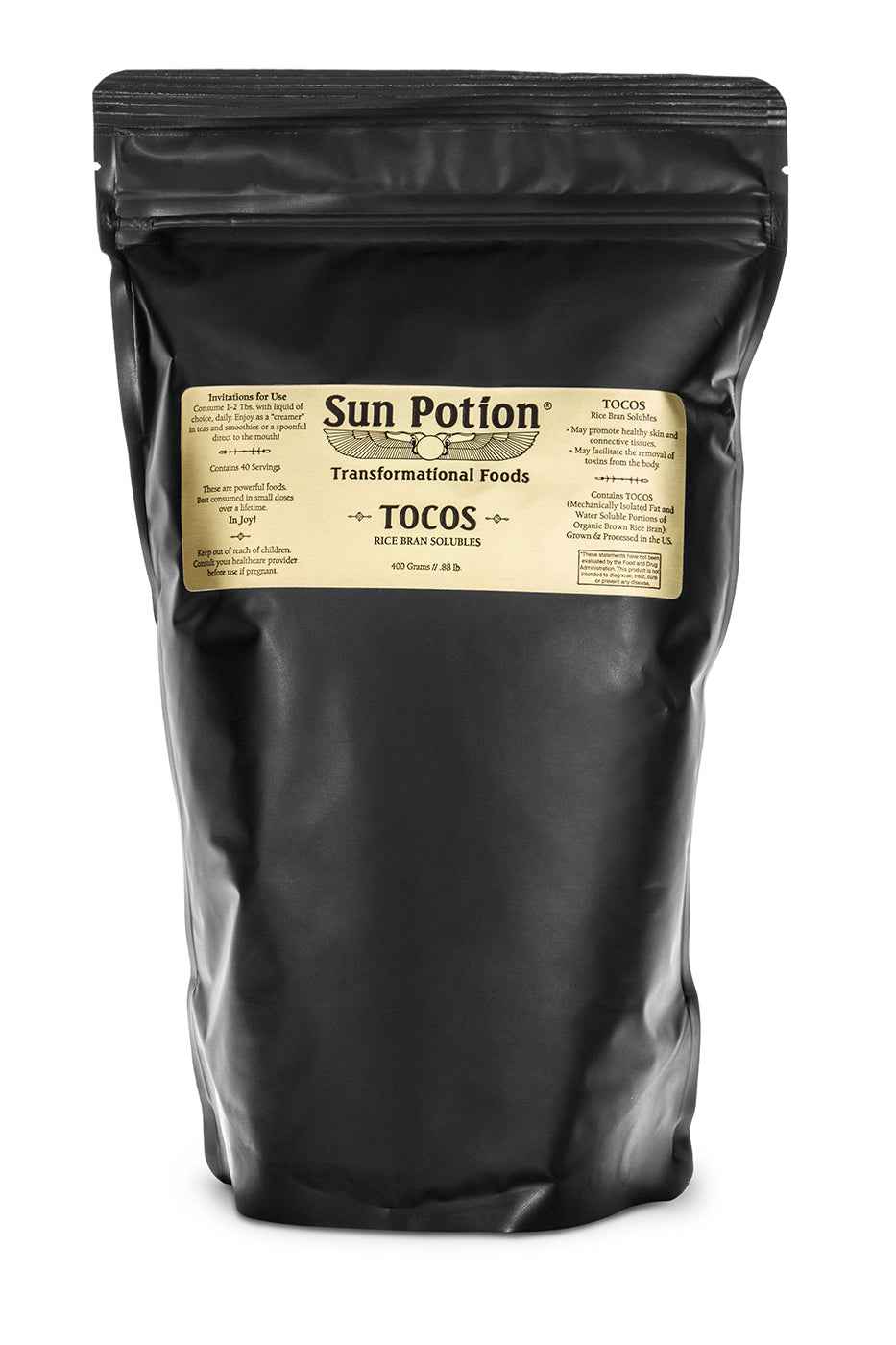 Sun Potion Superfood TOCOS (Rice Bran Solubles) 400G