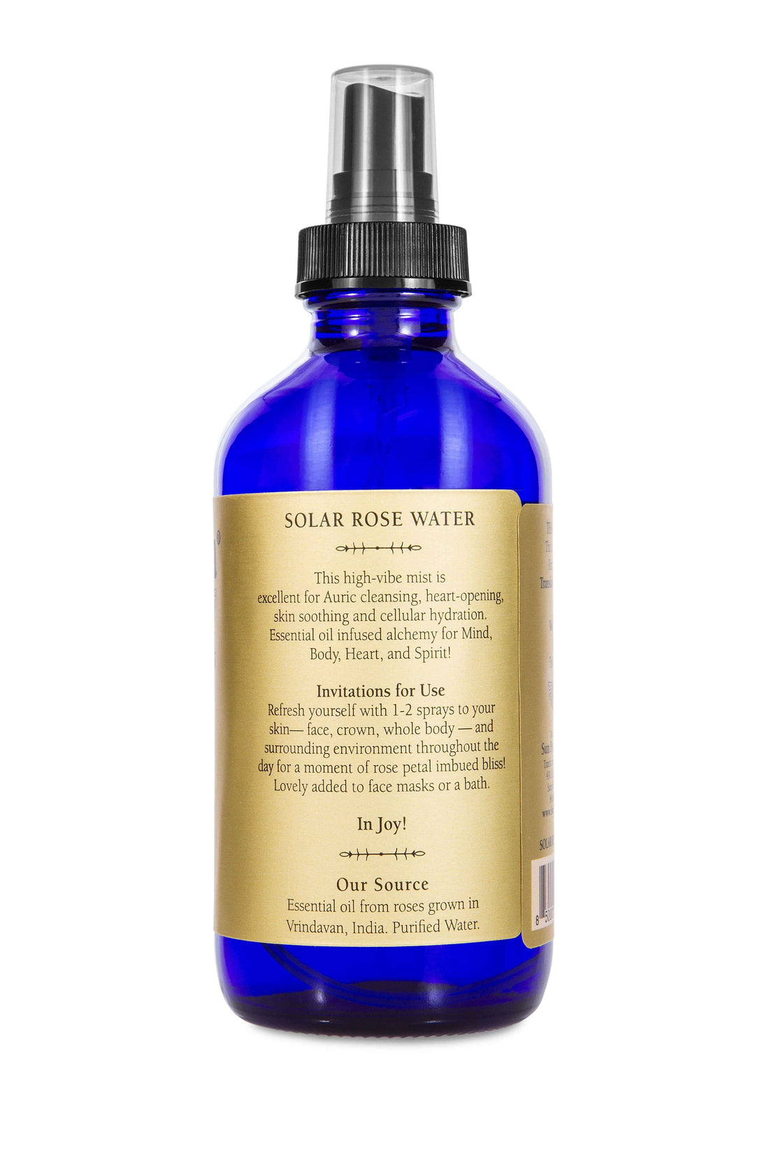 Sun Potion Retail 8 oz Solar Rose Water