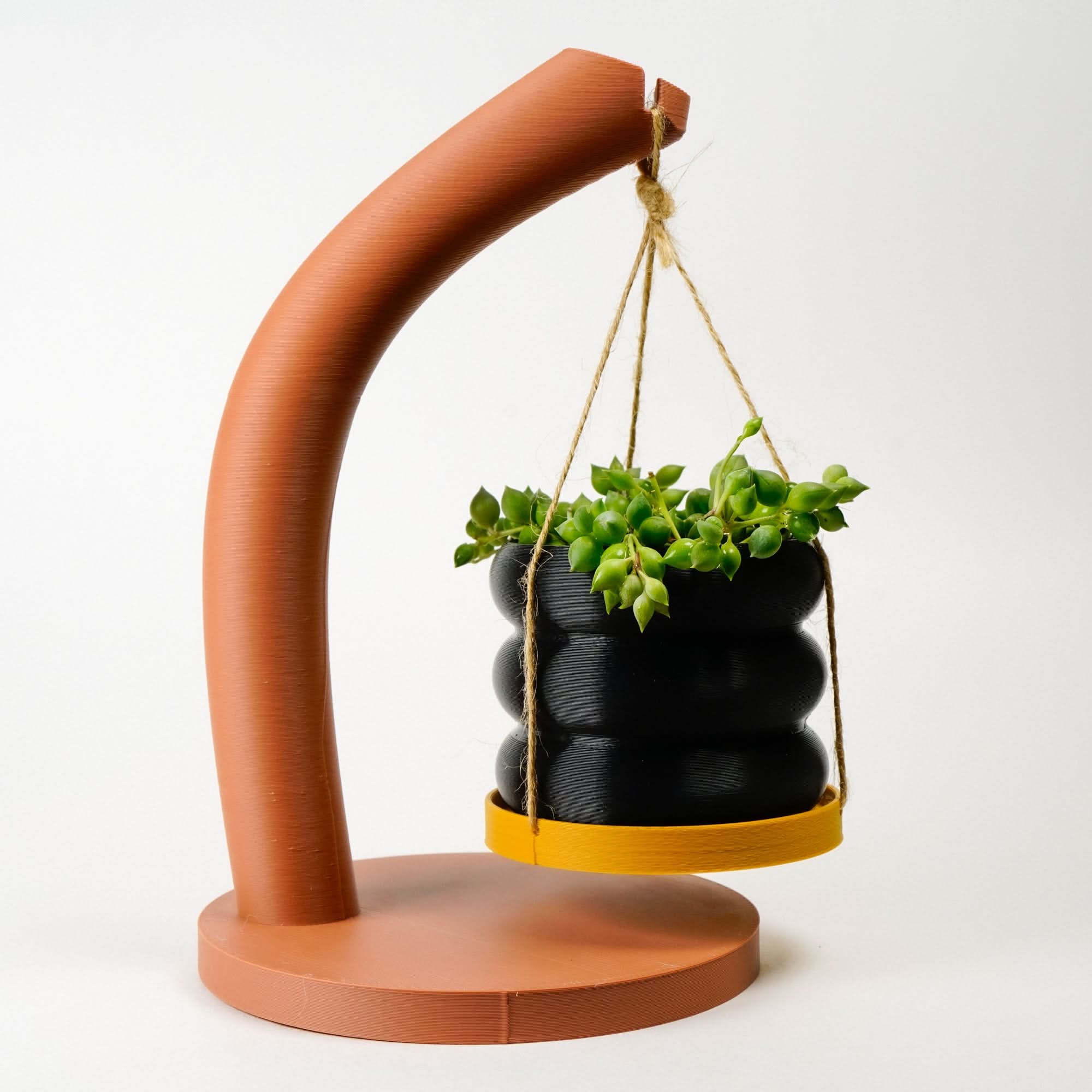Rosebud HomeGoods Pots &amp; Planters 3" Hanging Bubble With Tray &amp; Holder