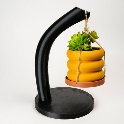 3&quot; Hanging Bubble With Tray &amp; Holder - My American Goods