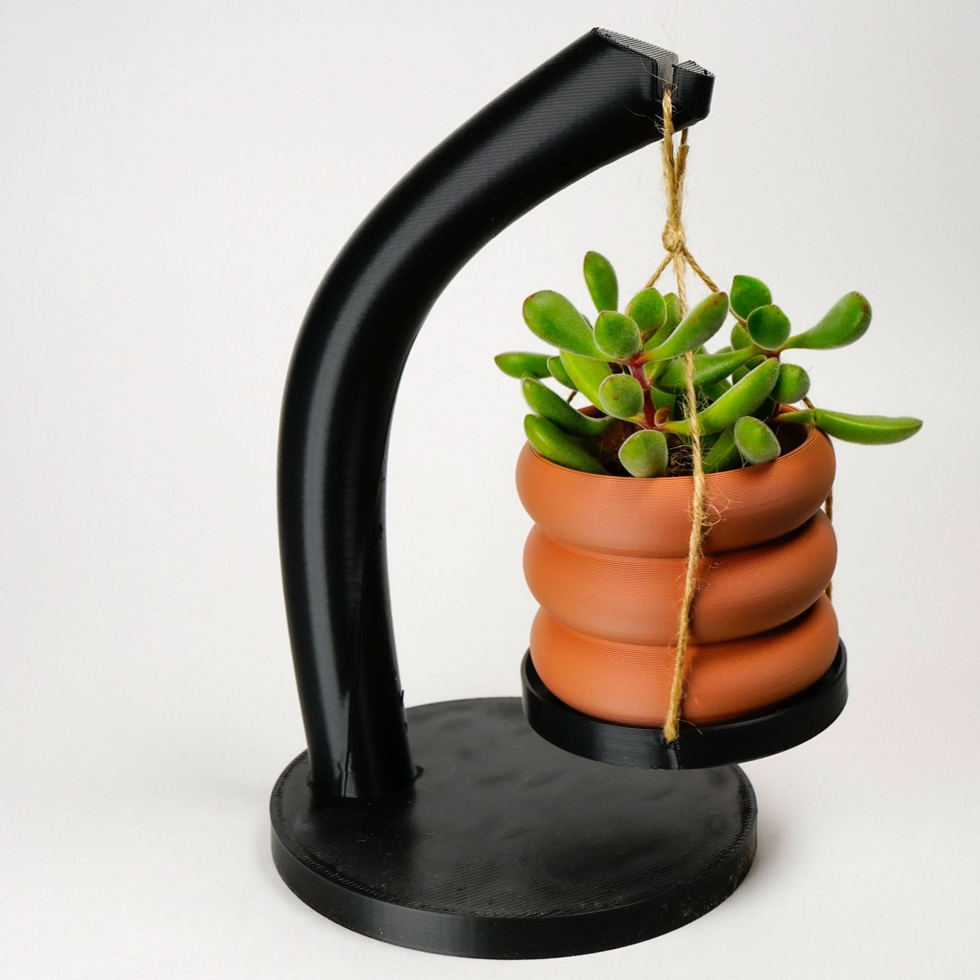Rosebud HomeGoods Pots &amp; Planters 3" Hanging Bubble With Tray &amp; Holder