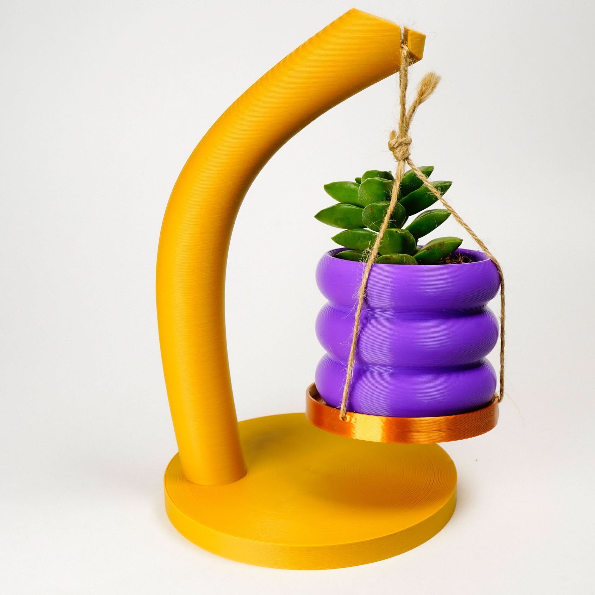 Rosebud HomeGoods Pots &amp; Planters 3" Hanging Bubble With Tray &amp; Holder