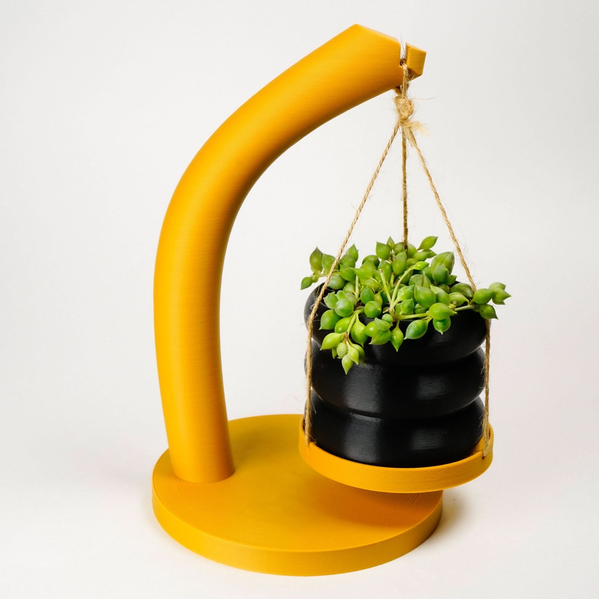 Rosebud HomeGoods Pots &amp; Planters 3" Hanging Bubble With Tray &amp; Holder