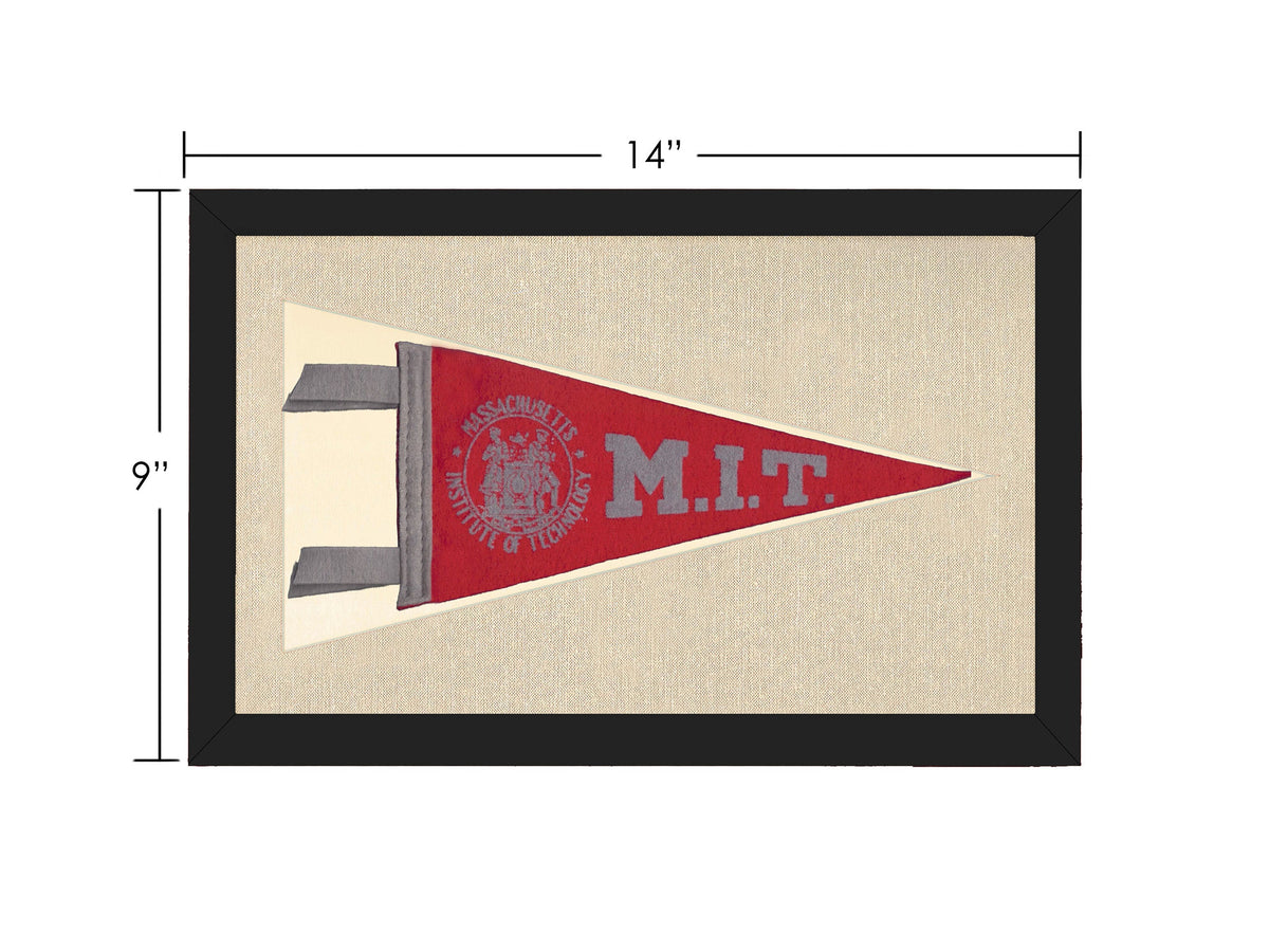 Vintage MIT - Massachusetts Institute of Technology Pennant