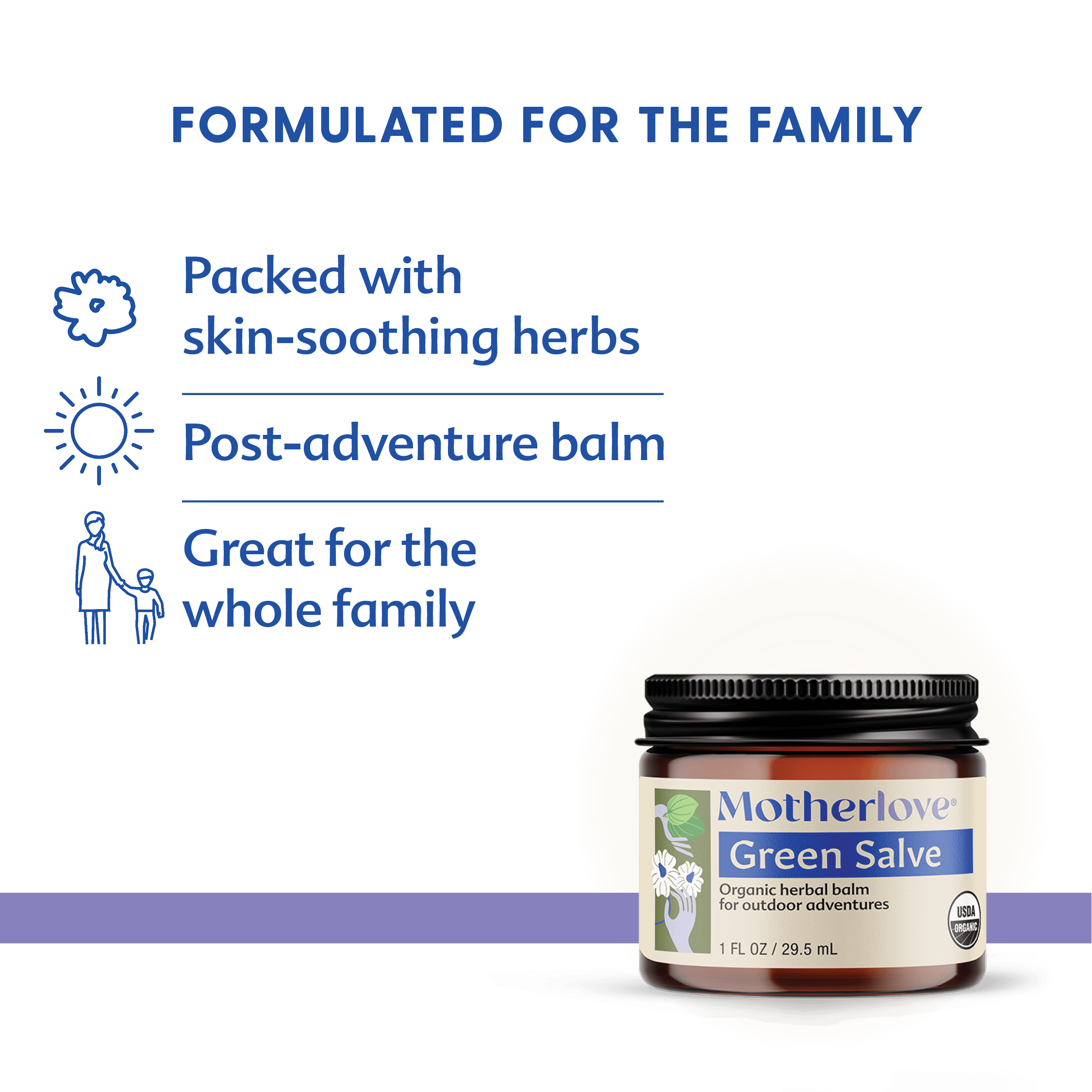Motherlove Herbal Company Baby 1 oz Green Salve