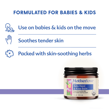 Motherlove Herbal Company Baby Baby Hand &amp; Knee Balm